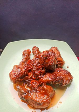 Foto resep Ayam goreng pedas manis