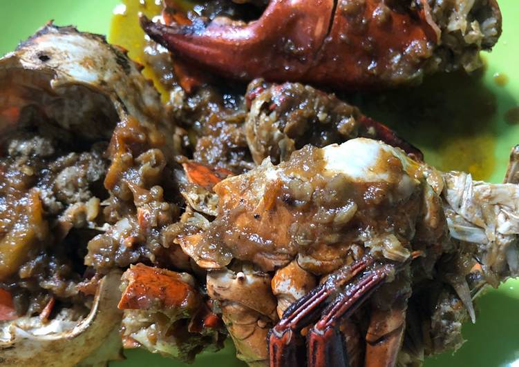 Kepiting super saos padang tersimpel yg pernah ada 😆