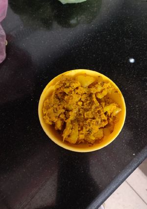 A picture of Aloo gobhi.