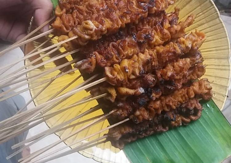 Sate Usus Bakar Pedas Manis