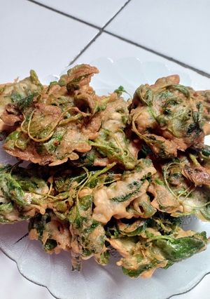 Foto resep Dadar bayam / bayam goreng