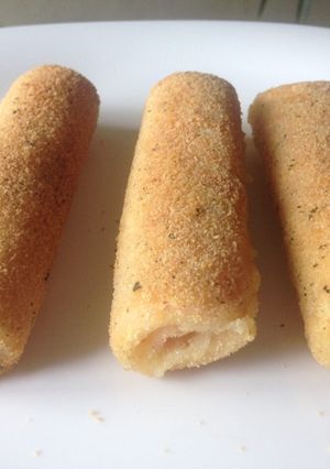 Una foto de Flamenquines con pan de molde