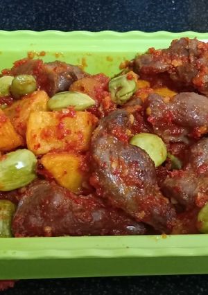 Foto resep Balado Ampela Ayam Kentang campur Petay..Ala Dapur🏡Anna