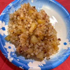 A picture of Sabudana khichdi.