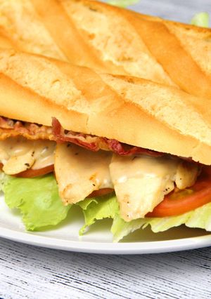 Caesar szendvics recept fotója