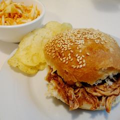 A picture of BBQ Pulled Chicken.