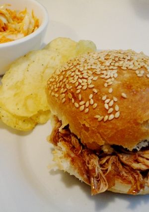 A picture of BBQ Pulled Chicken.