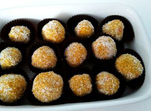 Foto principal de Bolitas de zanahoria y coco