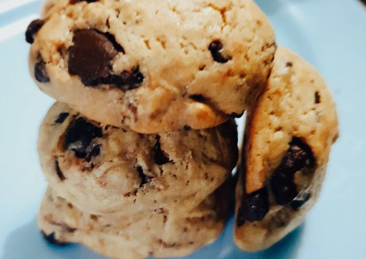 Resep Soft Cookies Chocolate Chips Ekonomis 🍪🍫 yang Bisa Manjain Lidah