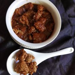 A picture of Bottle gourd manchurian.