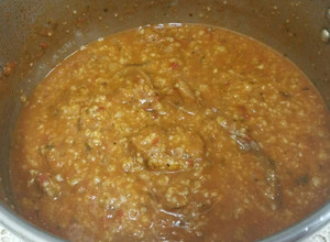 صورة لوصفة شوربه كويكر لحم 🍲