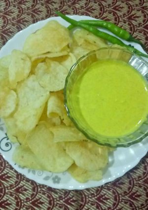 A picture of Rajkot chutney.