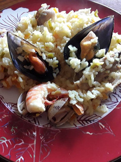 Una foto de Paella mixta