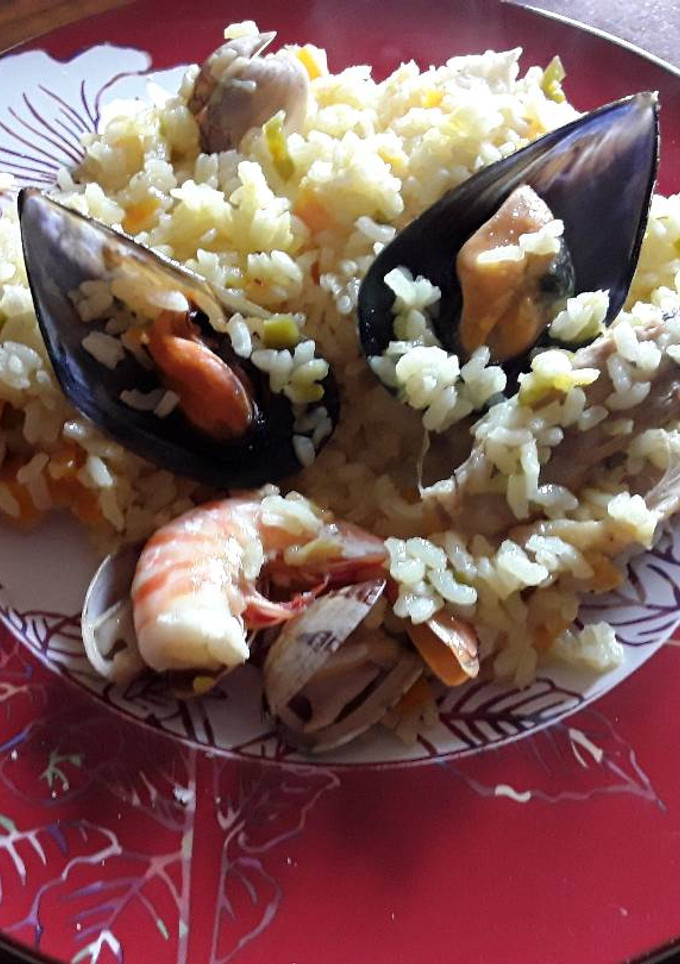 Una foto de Paella mixta
