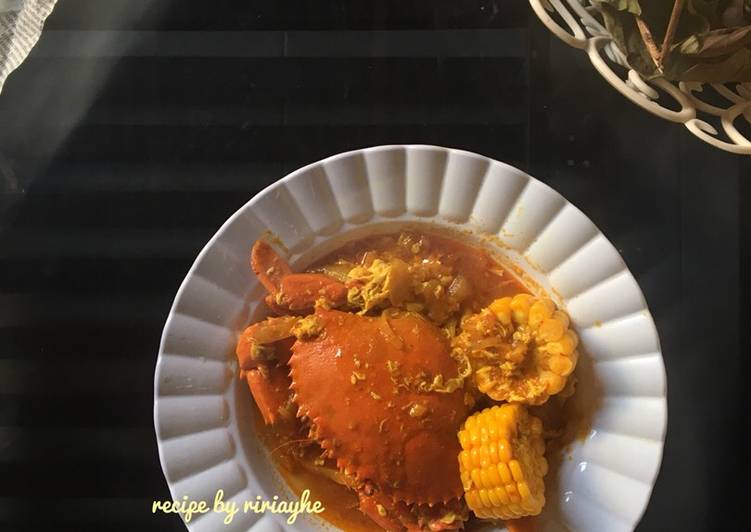 Kepiting Saus Padang