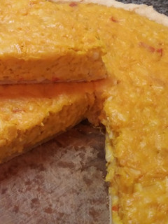 Una foto de Tarta de zapallo