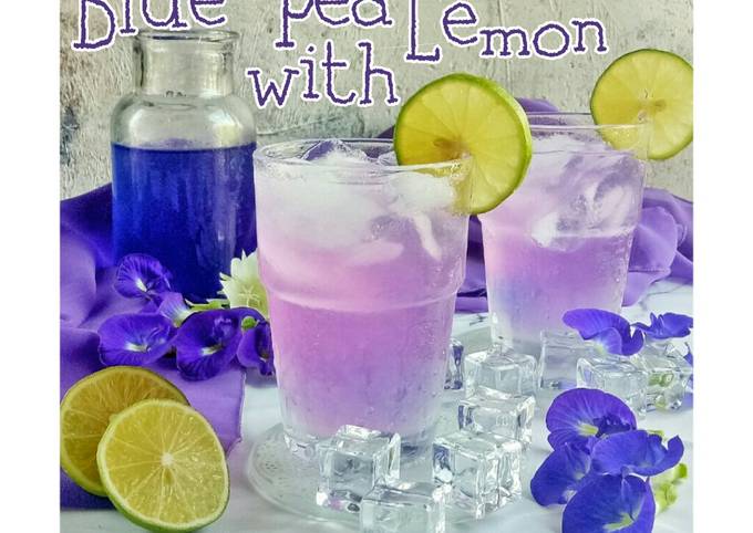 Cara Bikin Teh Lemon Bunga Telang Menu Enak