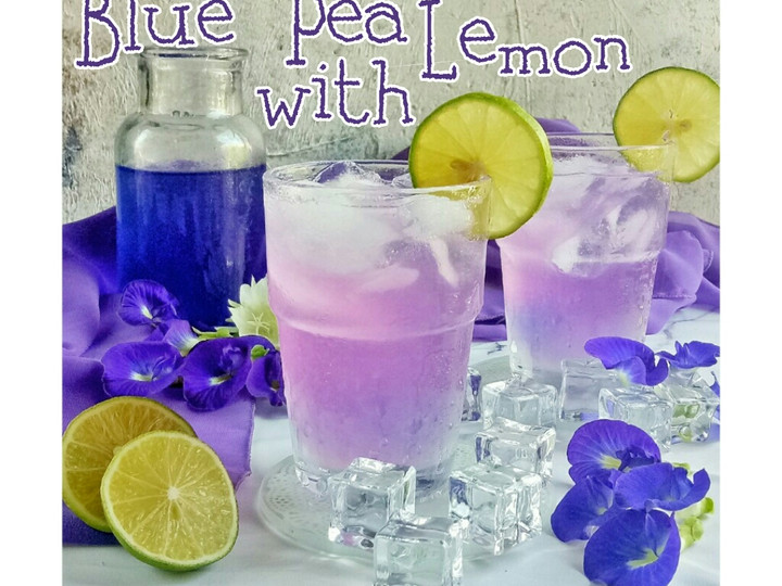 Cara Bikin Teh Lemon Bunga Telang Menu Enak