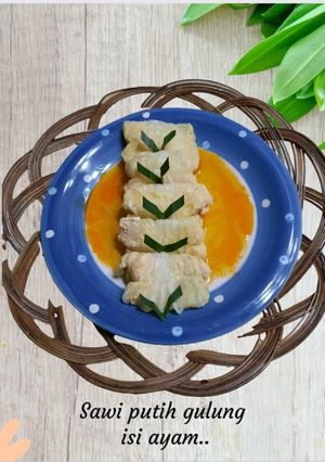 Foto resep Sawi Putih Gulung Isi Ayam