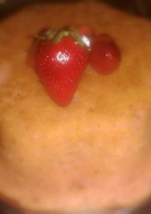 صورة لوصفة كيكة الفرولة 🍓🍓