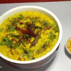 Boondi Ki Kadhi A picture of Boondi Ki Kadhi.