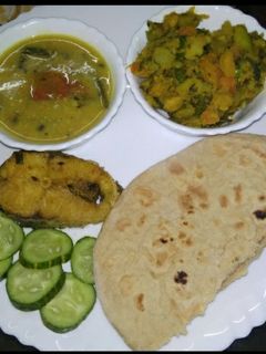 ময়দার রুটি (moidar rooti recipe in Bengali) ) রেসিপির প্রধান ছবি