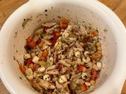 A picture of sun dried tomatoes salad