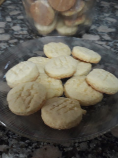 Una foto de Galletitas de limón y jengibre