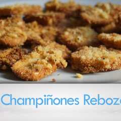Una foto de Champiñones rebozados