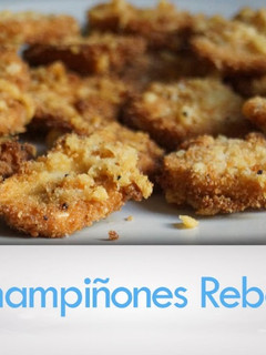 Una foto de Champiñones rebozados