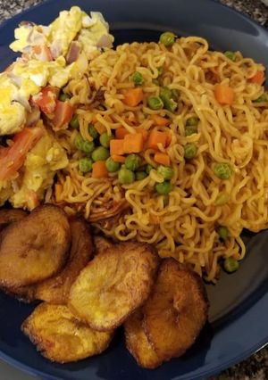 A picture of Jollof Noodles.