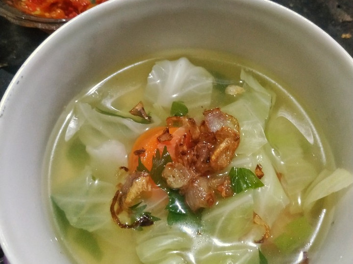 Resep Sayur sop bening simpel Anti Gagal