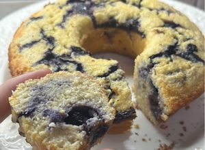 Una foto de Budín proteico de avena y coco