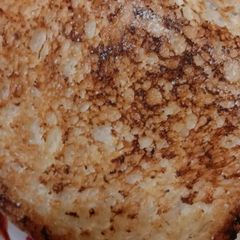 Salty bread slice A picture of Salty bread slice.