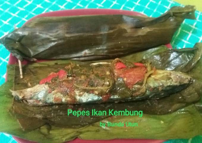 Pepes ikan kembung simple