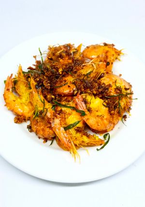 Foto resep Udang Goreng Daun Jeruk