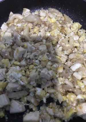 Foto resep Tumis jamur telur