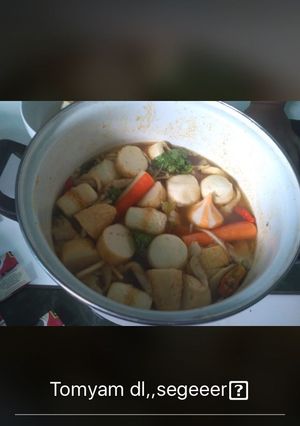 Foto resep Suki tom yum tanpa seafood