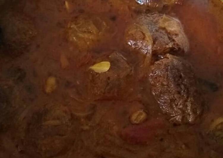 Echorer guli kabab korma/ jackfruit kofta curry
