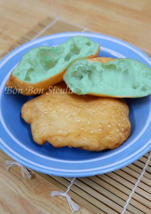 Hình của món Bánh Tiêu Lá Dứa.