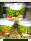 Salada de Alface e couve