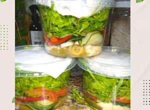 Foto de Salada de Alface e couve