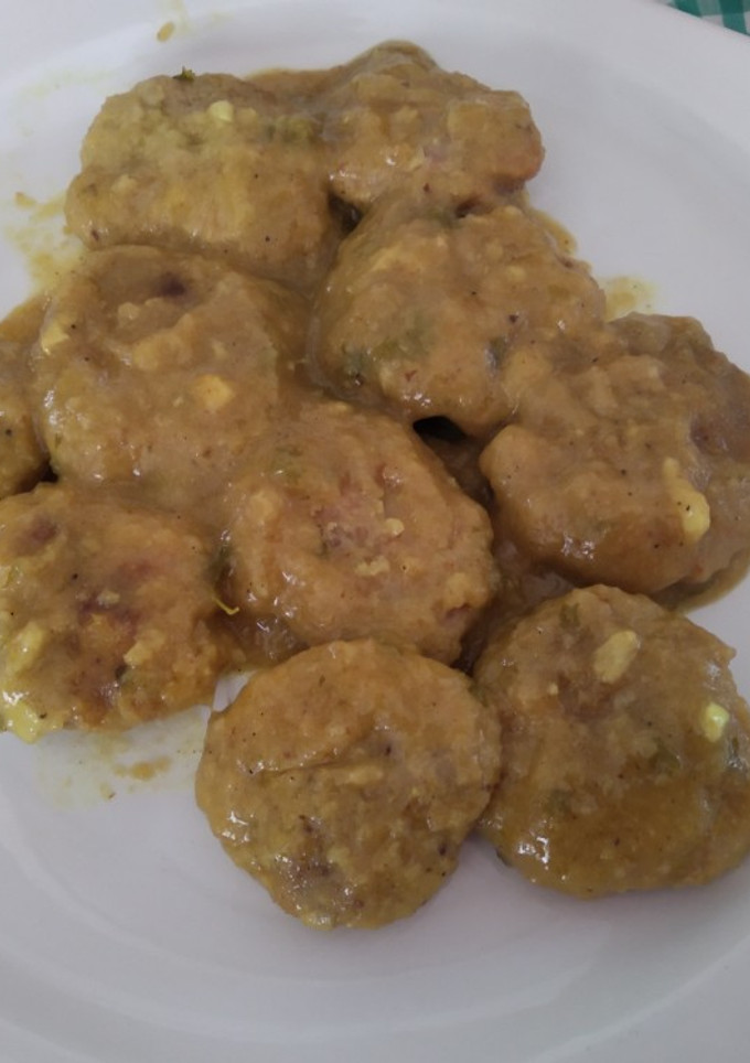 Una foto de Filetes rusos en salsa. 💛🧡💚💛🧡💚💛🧡