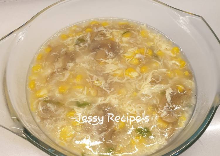 Recipe: Yummy Sop jagung manis
