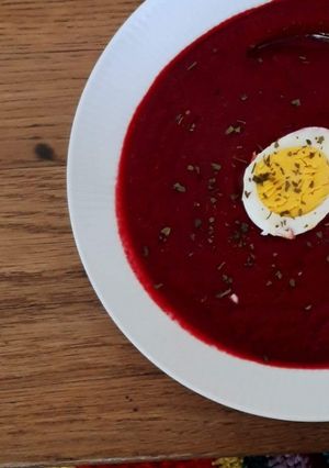 Céklaleves recept fotója