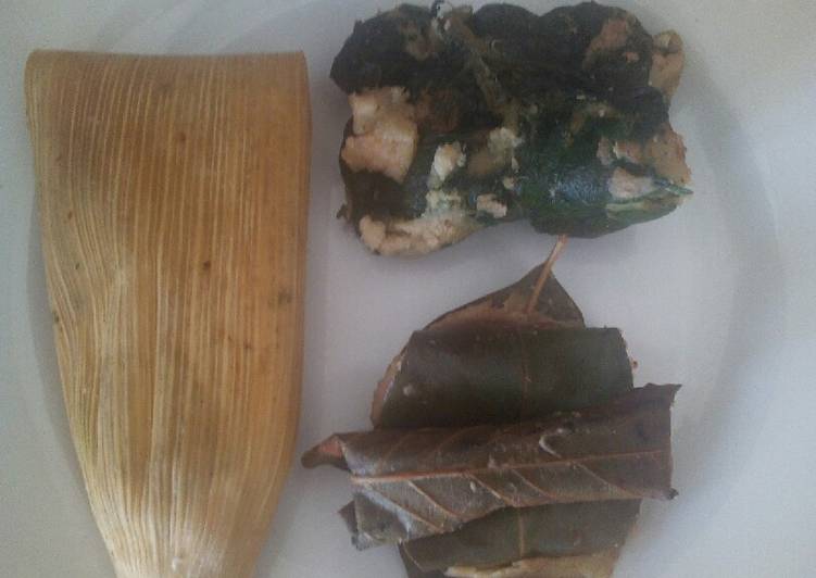 Tamales de frijol