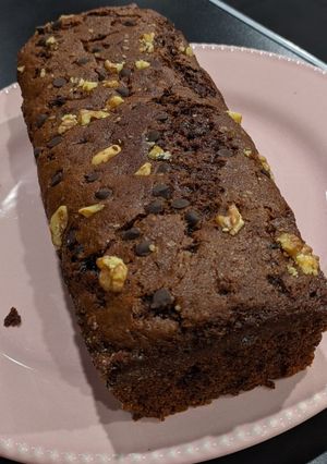 Una foto de Budín Fit choco nuez 🍫