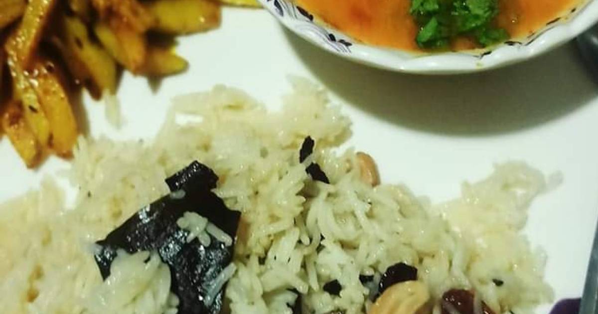 Dry fruits rice Recipe by Aarna dalal Cookpad