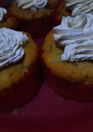 Una foto de Muffins de plátano