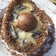 Huevo de Pascuas de Cuchara de Brigadeiro de Cuchara Cremoso de Oreo